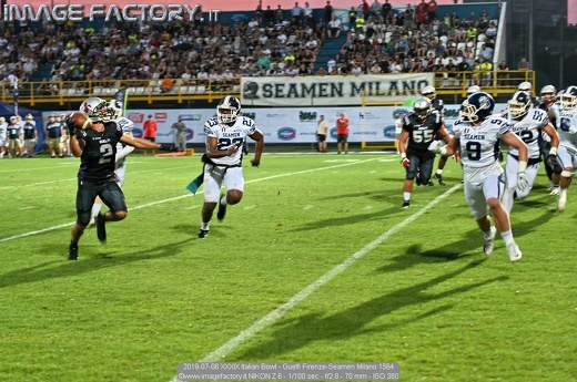 2019-07-06 XXXIX Italian Bowl - Guelfi Firenze-Seamen Milano 1564